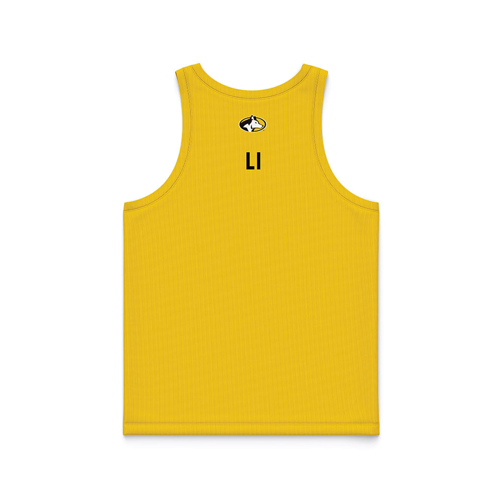 Michigan Tech - NCAA Women's Cross Country : Alex Li - Yellow Jersey