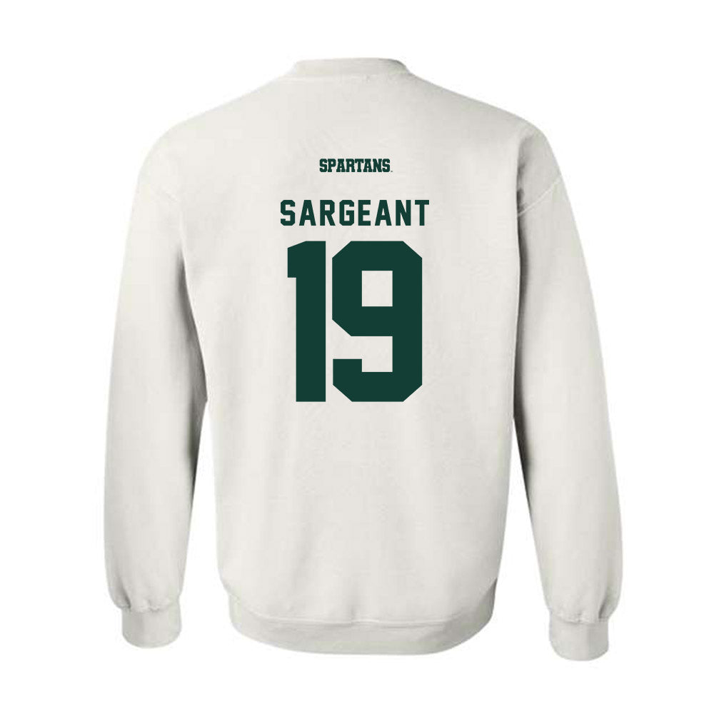 Michigan State - NCAA Women's Soccer : Emerson Sargeant - Crewneck Sweatshirt-1