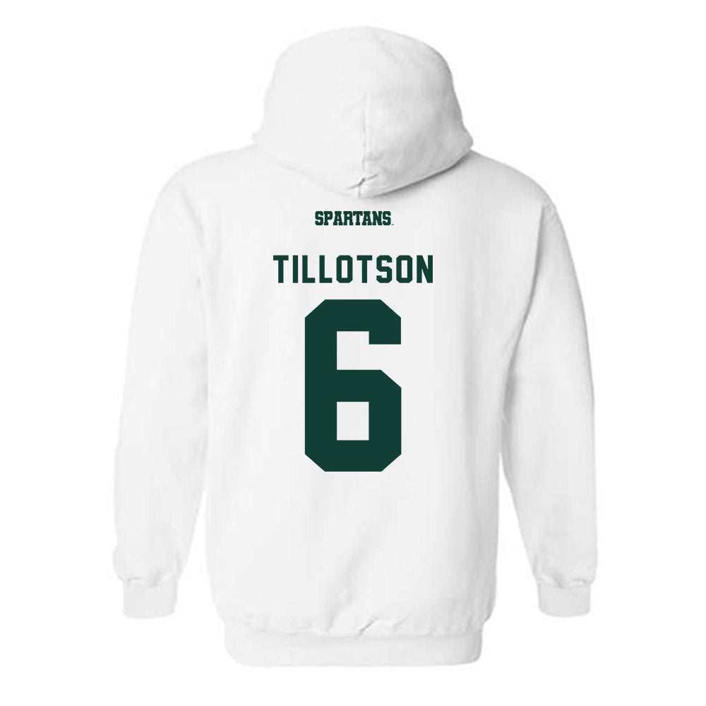 Michigan State - NCAA Women's Soccer : Remini Tillotson - Hooded Sweatshirt-1