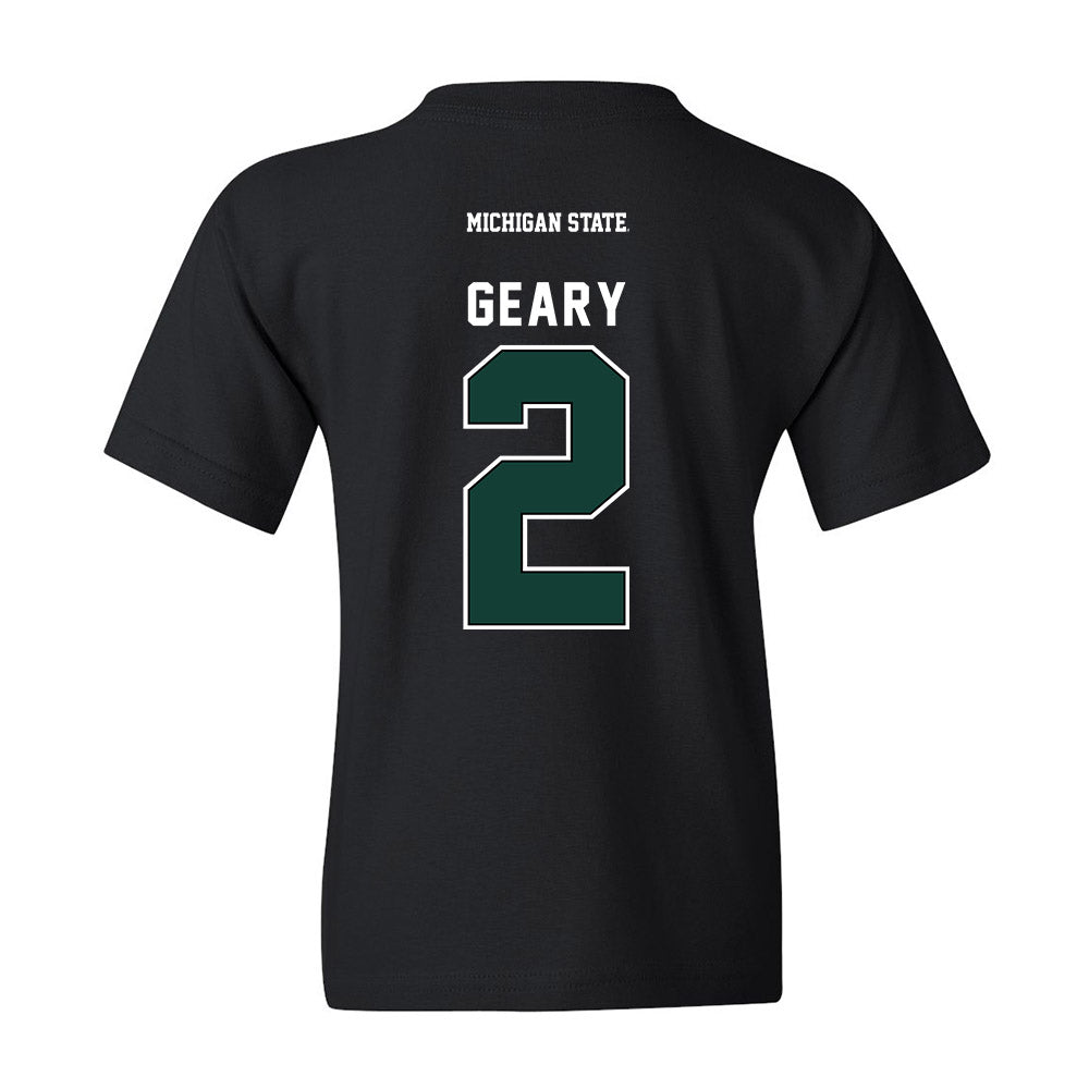 Michigan State - NCAA Men's Ice Hockey : Patrick Geary - Youth T-Shirt