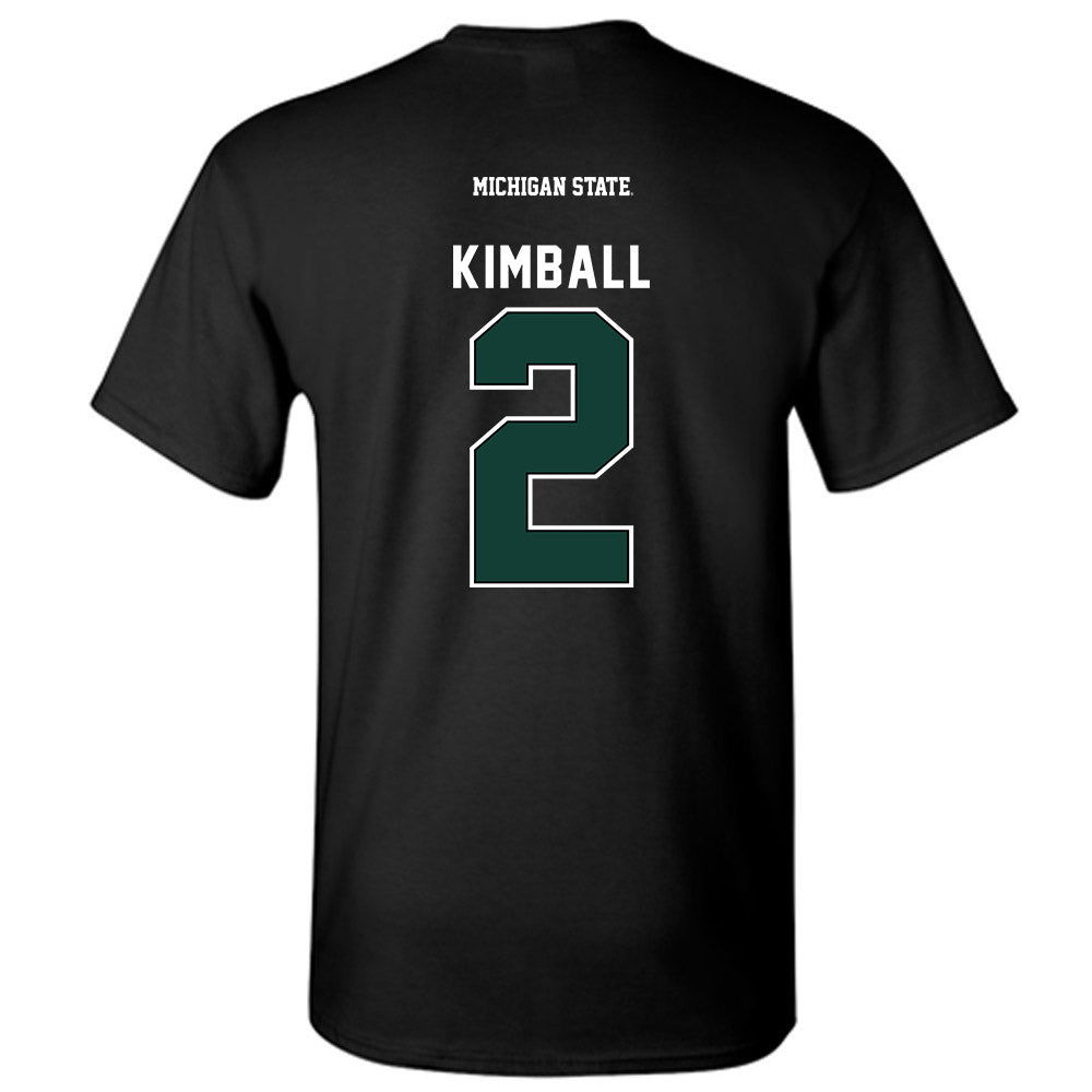 Michigan State - NCAA Women's Basketball : Abbey Kimball - T-Shirt