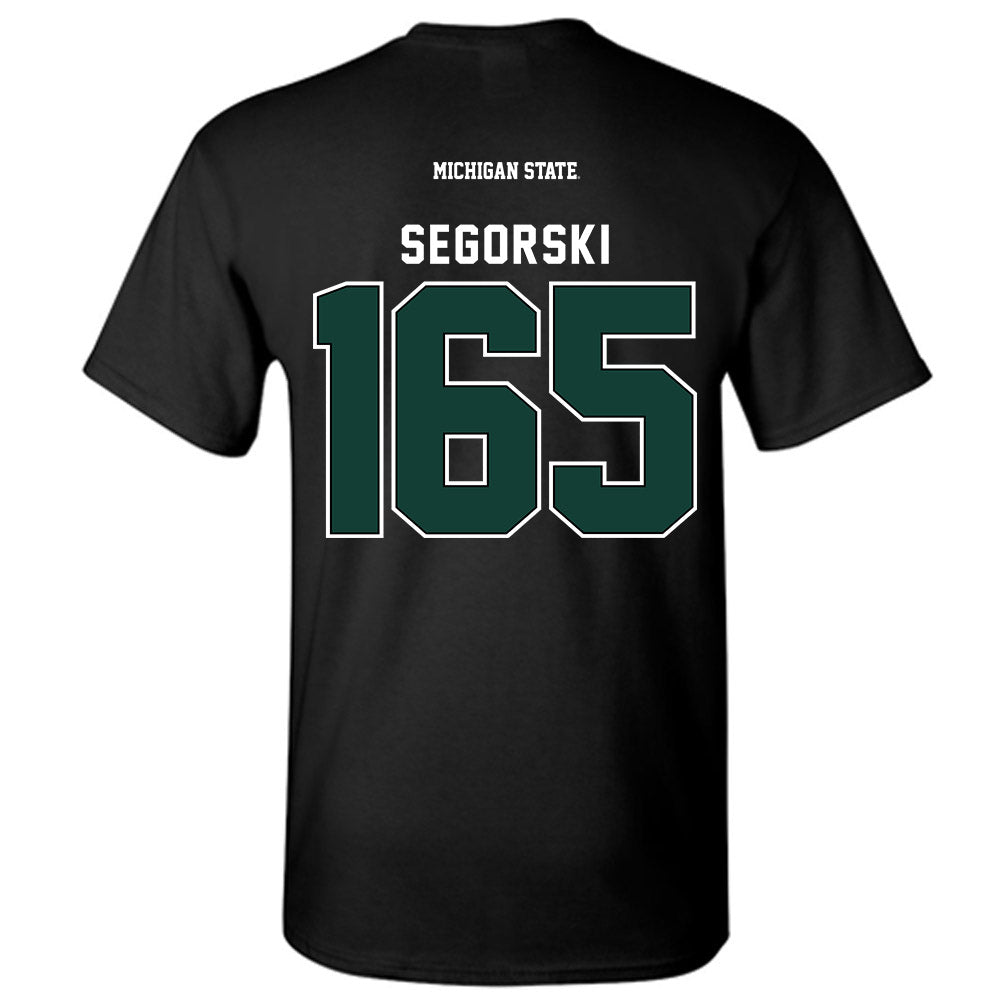 Michigan State - NCAA Wrestling : Owen Segorski - Generic Shersey T-Shirt-1