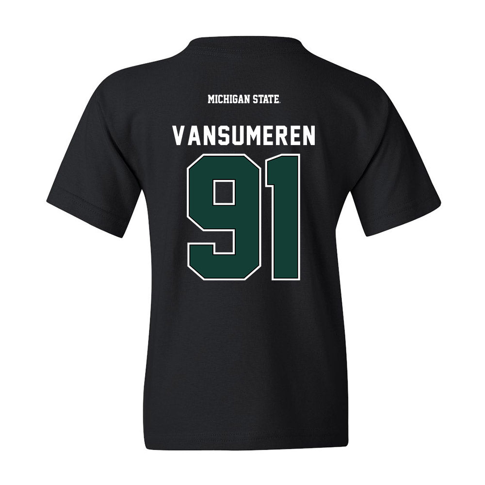Michigan State - NCAA Football : Alex Vansumeren - Youth T-Shirt