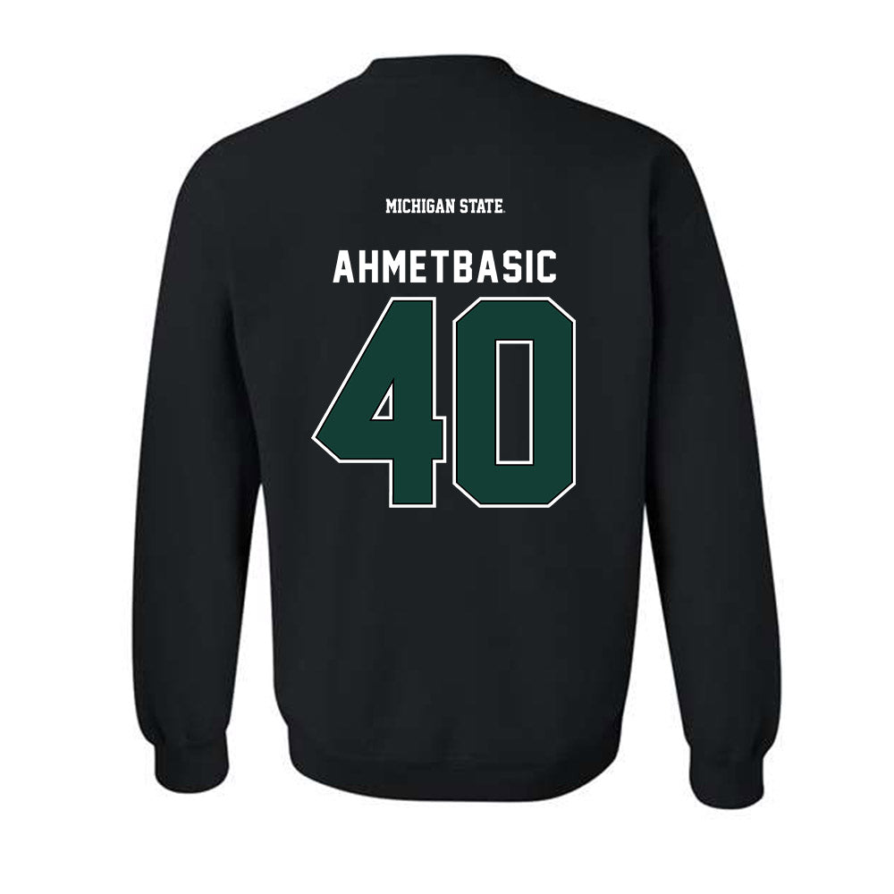 Michigan State - NCAA Football : Tarik Ahmetbasic - Crewneck Sweatshirt