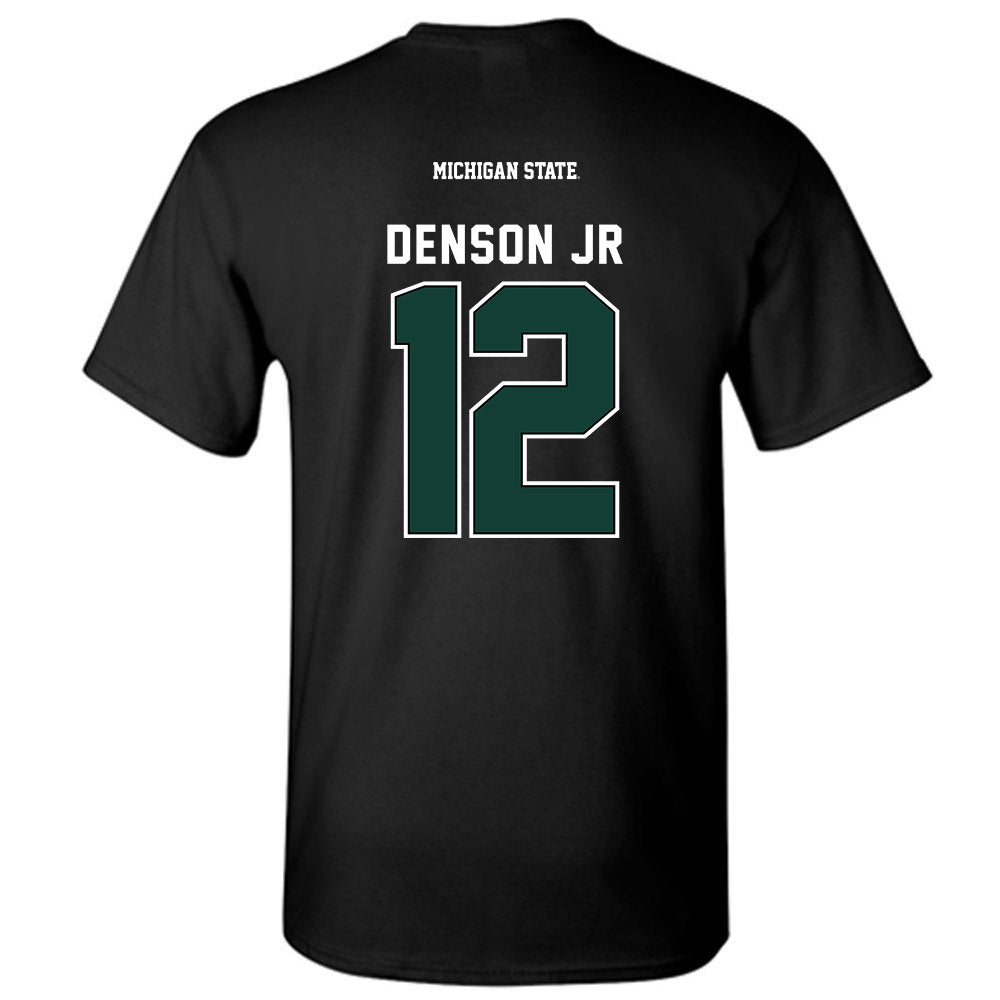 Michigan State - NCAA Football : Justin Denson Jr - Generic Shersey T-Shirt-1
