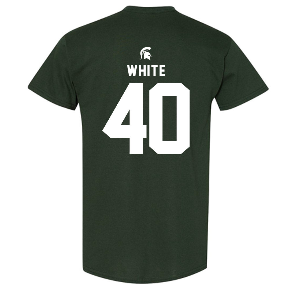 Michigan State - NCAA Football : DeJae White - Generic Shersey T-Shirt-1