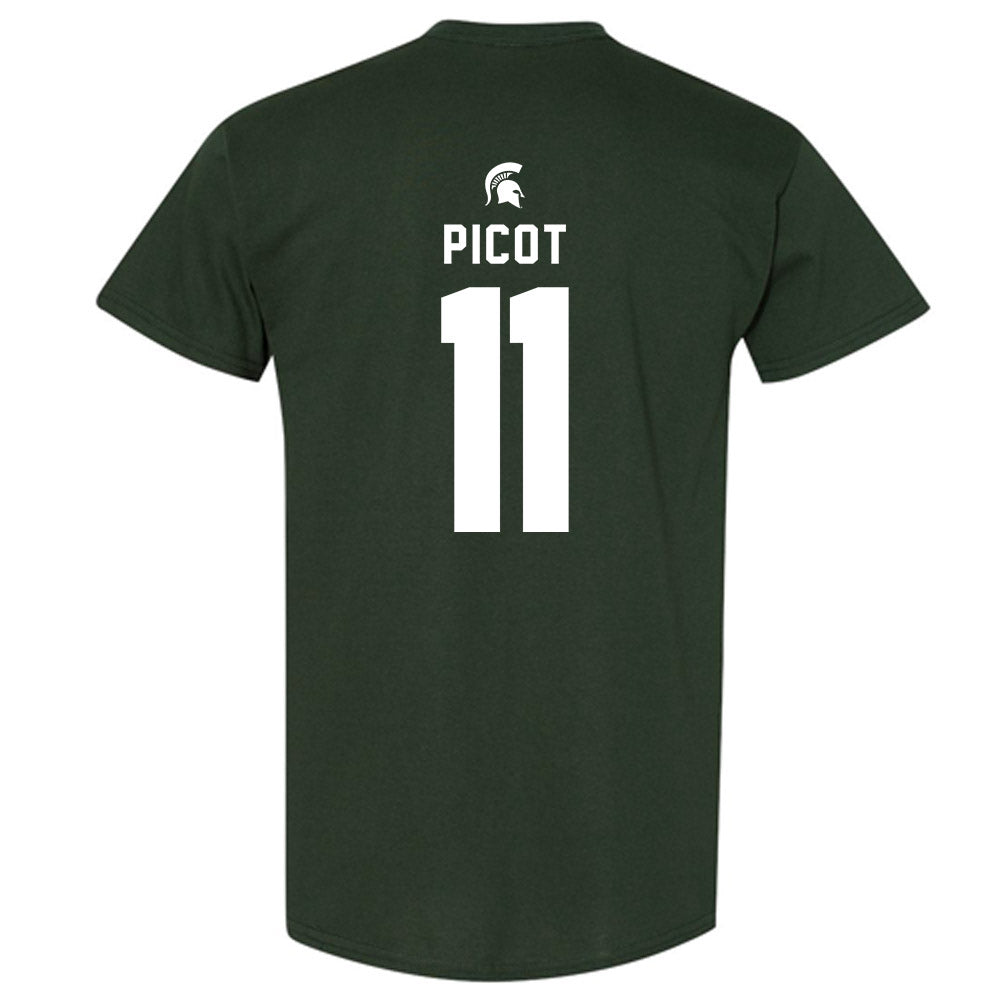 Michigan State - NCAA Baseball : Parker Picot - Generic Shersey T-Shirt-1