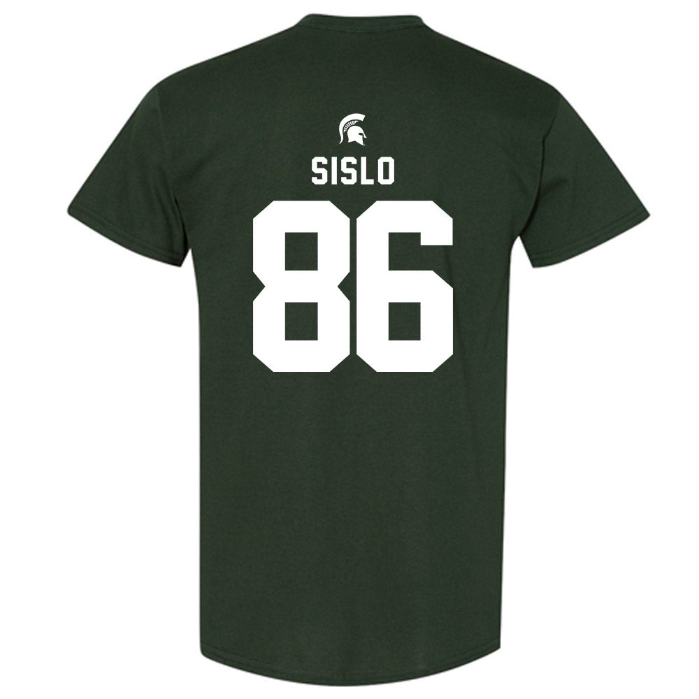Michigan State - NCAA Football : Blake Sislo - Generic Shersey T-Shirt-1