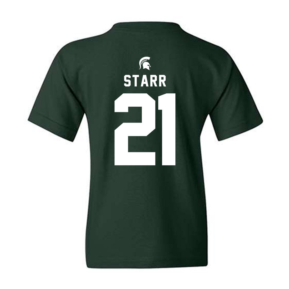 Michigan State - NCAA Softball : Alex Starr - Generic Shersey Youth T-Shirt-1