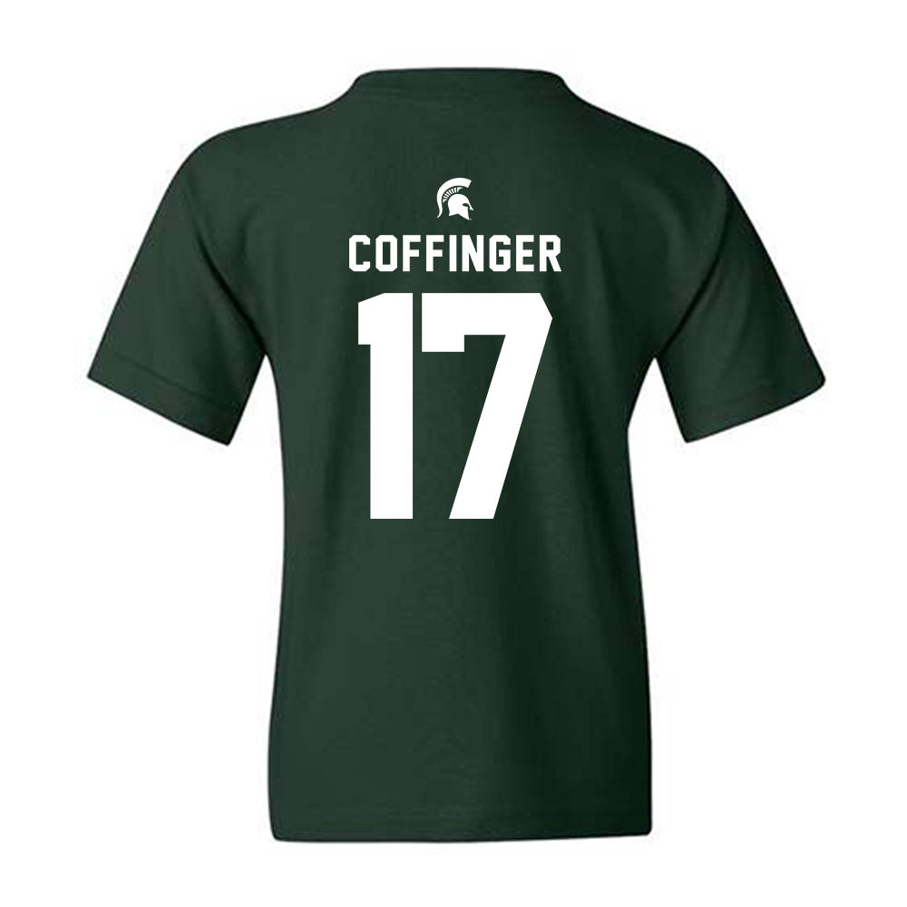 Michigan State - NCAA Softball : Ava Coffinger - Generic Shersey Youth T-Shirt-1