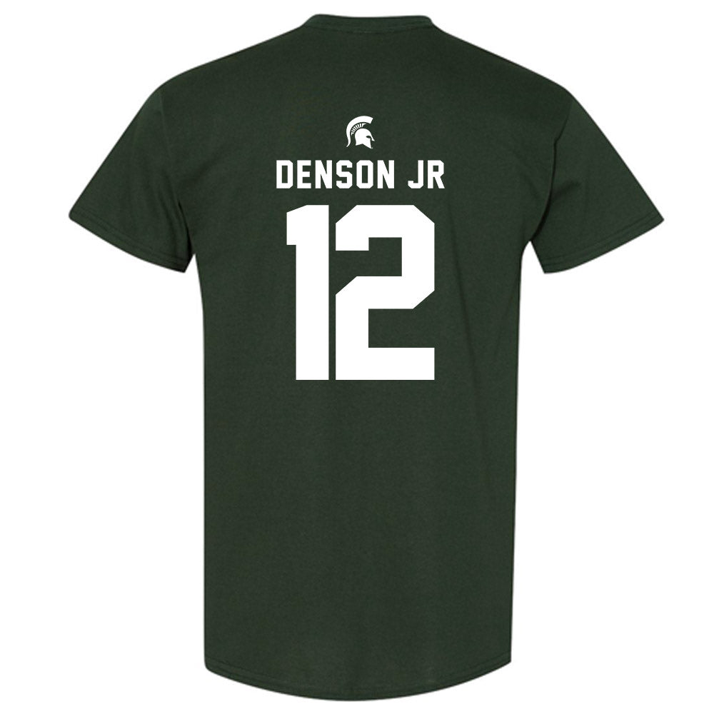 Michigan State - NCAA Football : Justin Denson Jr - Generic Shersey T-Shirt-1