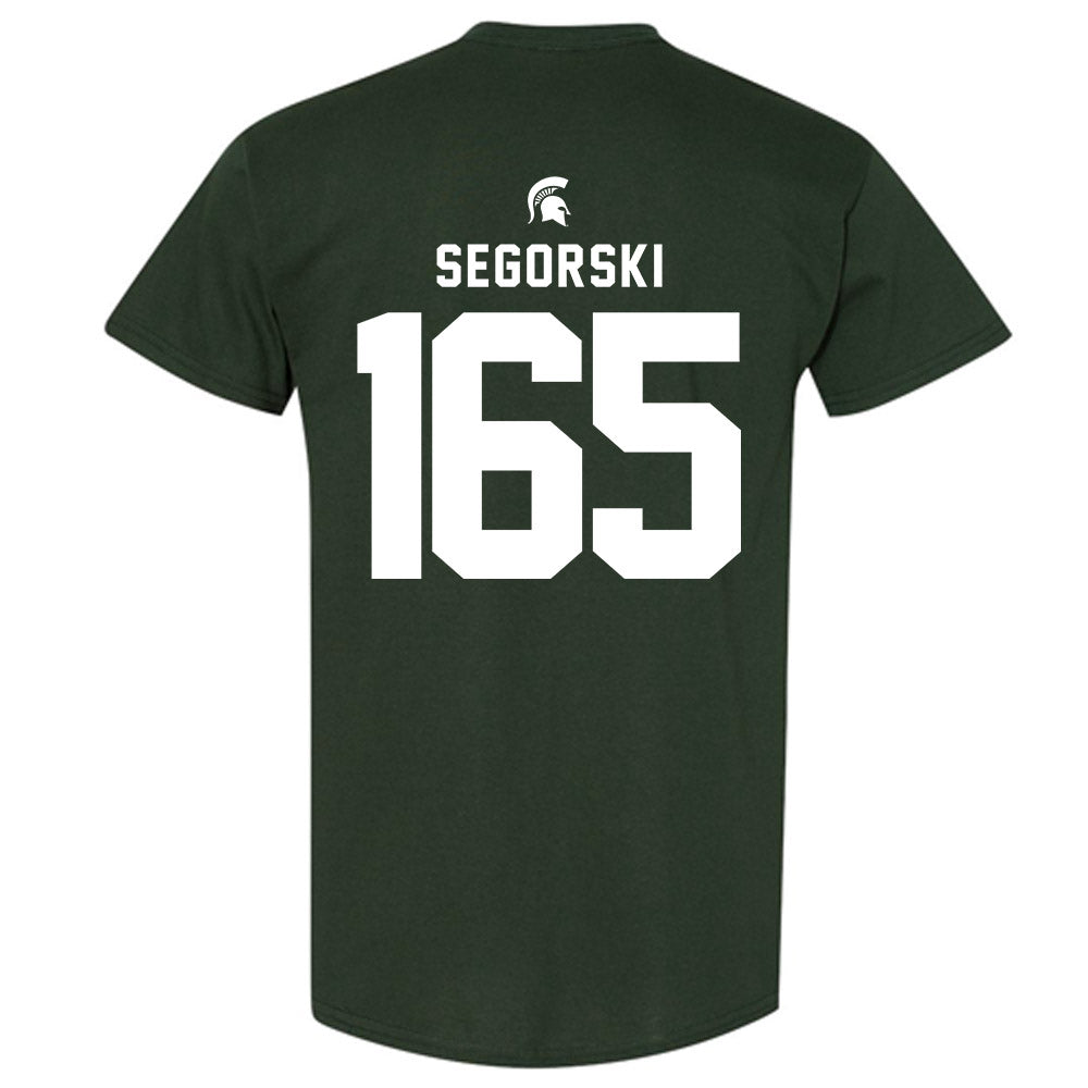 Michigan State - NCAA Wrestling : Owen Segorski - Generic Shersey T-Shirt-1