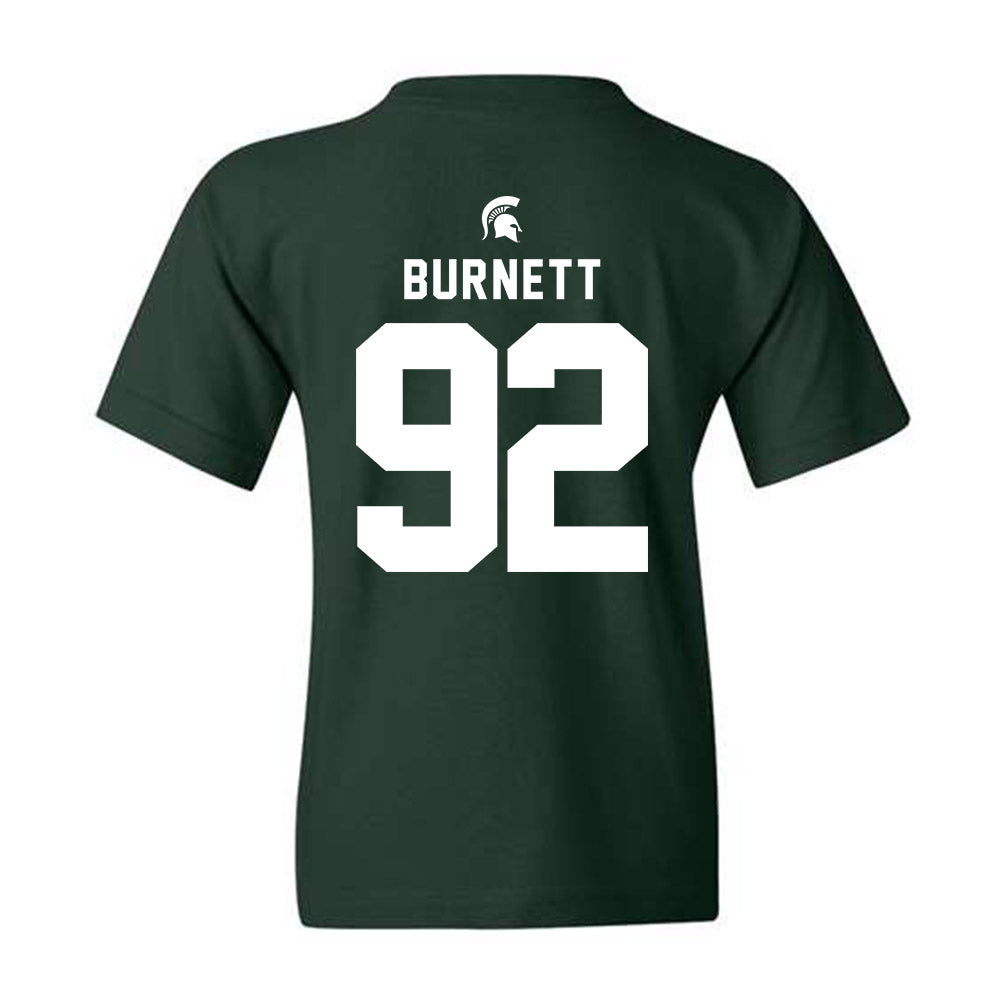 Michigan State - NCAA Football : Kekai Burnett - Youth T-Shirt