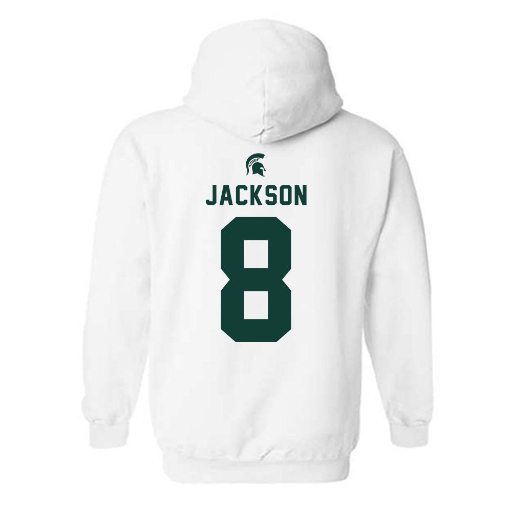 Michigan State - NCAA Women's Soccer : Grace Jackson - Classic Shersey Hooded Sweatshirt-1