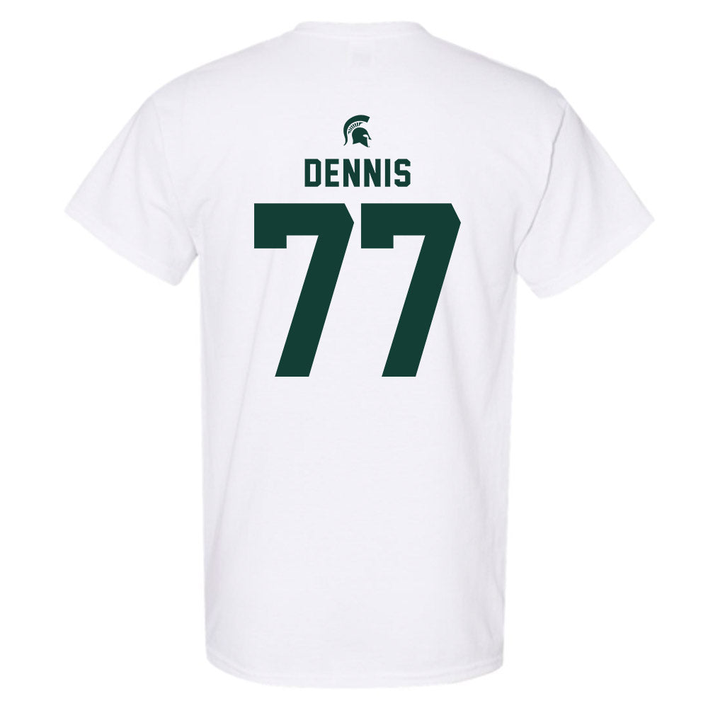 Michigan State - NCAA Football : Andrew Dennis - Classic Shersey T-Shirt-1