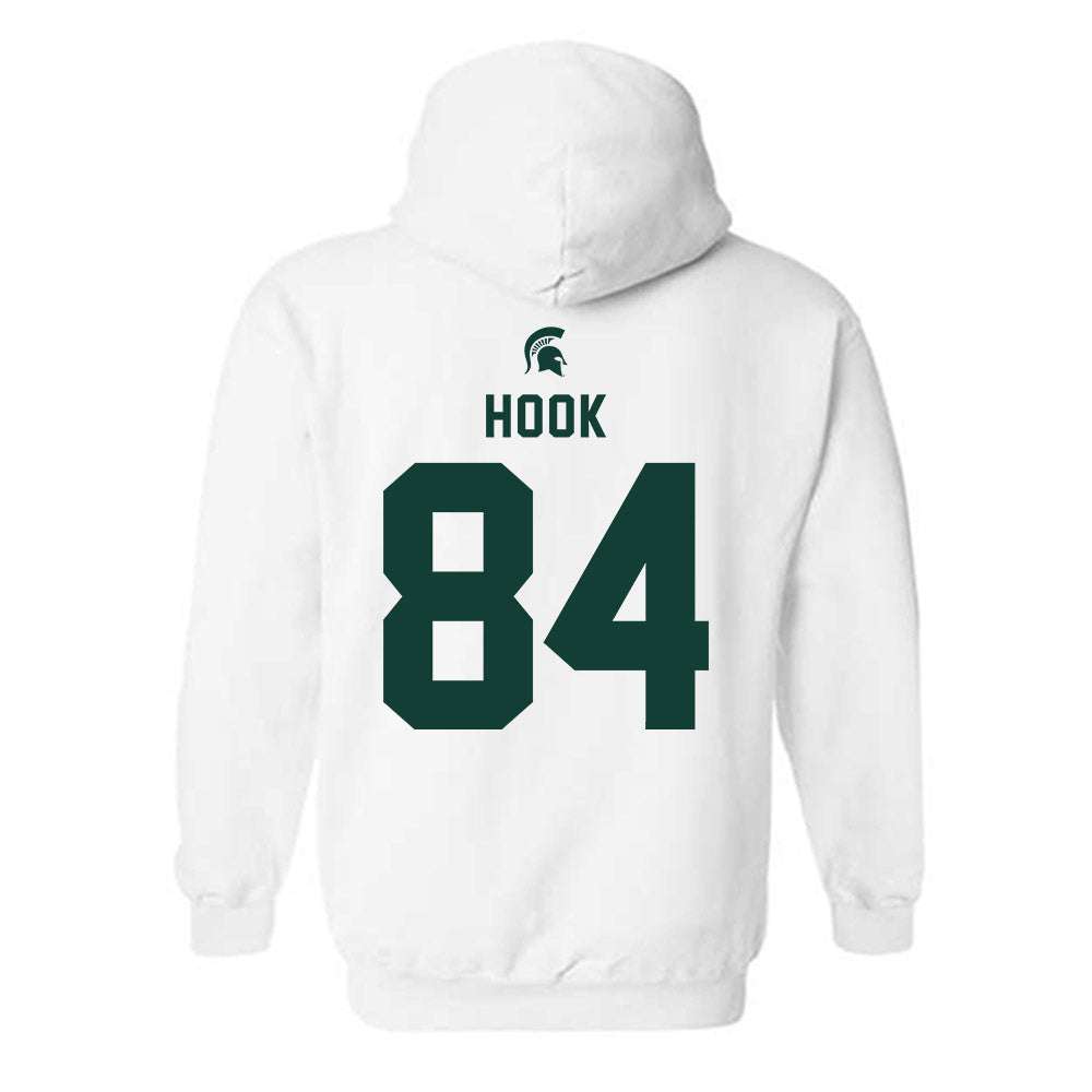 Michigan State - NCAA Football : Wyatt Hook - Classic Shersey Hooded Sweatshirt-1