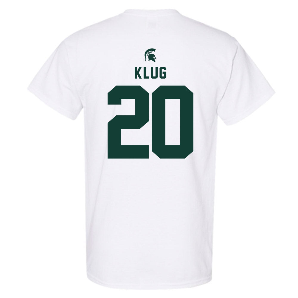 Michigan State - NCAA Baseball : Josh Klug - Classic Shersey T-Shirt-1
