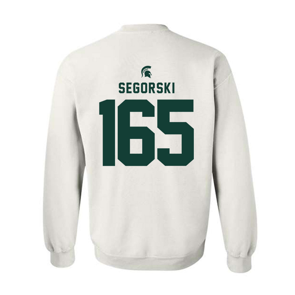 Michigan State - NCAA Wrestling : Owen Segorski - Classic Shersey Crewneck Sweatshirt-1