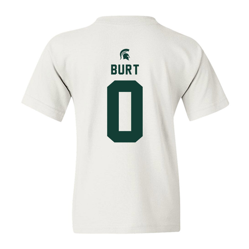 Michigan State - NCAA Football : Nijhay Burt - Classic Shersey Youth T-Shirt-1
