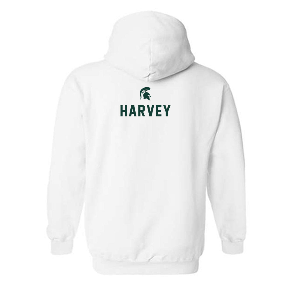 Michigan State - NCAA Dance Team : Saniya Harvey - Classic Shersey Hooded Sweatshirt-1