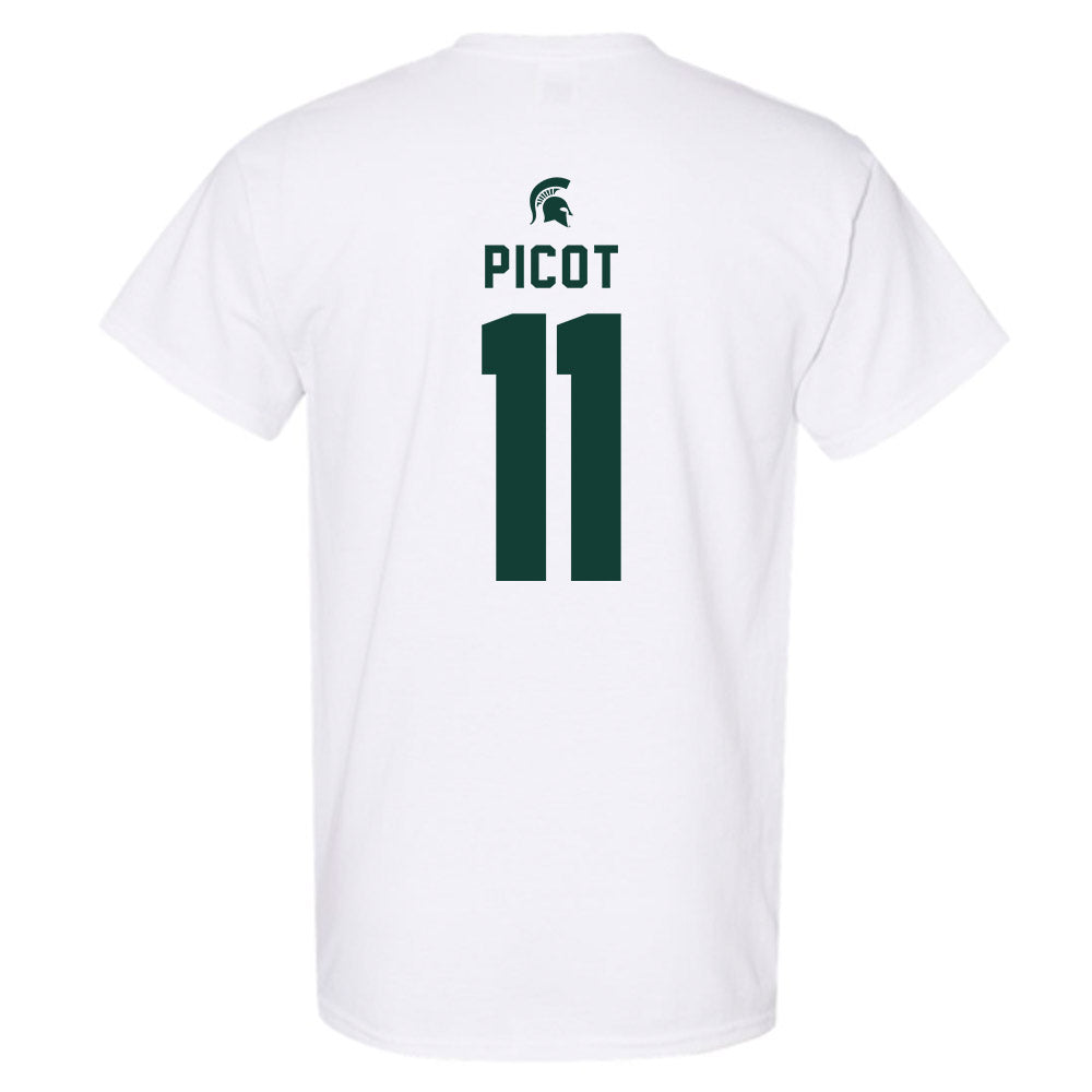 Michigan State - NCAA Baseball : Parker Picot - Classic Shersey T-Shirt-1