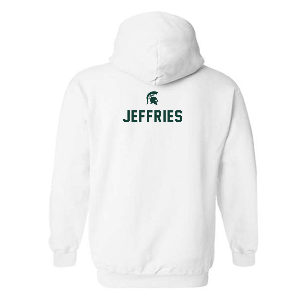 Michigan State - NCAA Women's Track & Field : Gabrielle Jeffries - Classic Shersey Hooded Sweatshirt-1