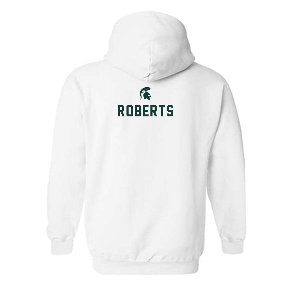 Michigan State - NCAA Women's Track & Field : Maley Roberts - Classic Shersey Hooded Sweatshirt-1