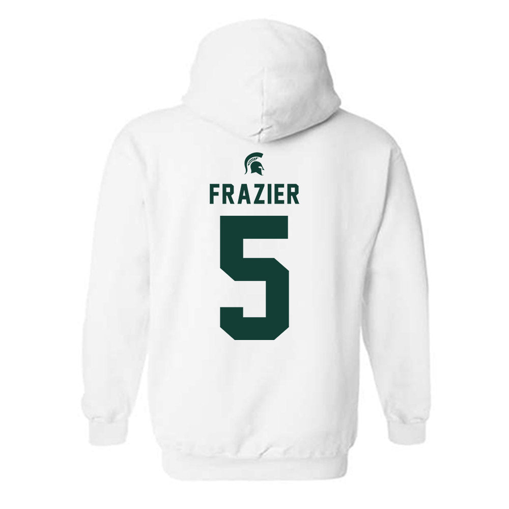 Michigan State - NCAA Football : Makhi Frazier - Classic Shersey Hooded Sweatshirt-1