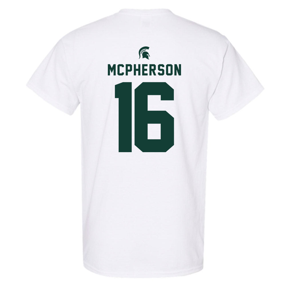 Michigan State - NCAA Women's Soccer : Kaleigh Mcpherson - Classic Shersey T-Shirt-1