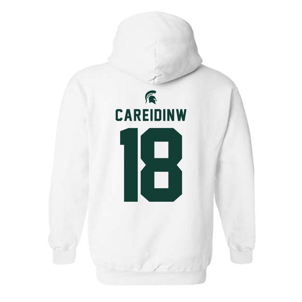 Michigan State - NCAA Football : Charles Careidinw - Classic Shersey Hooded Sweatshirt-1