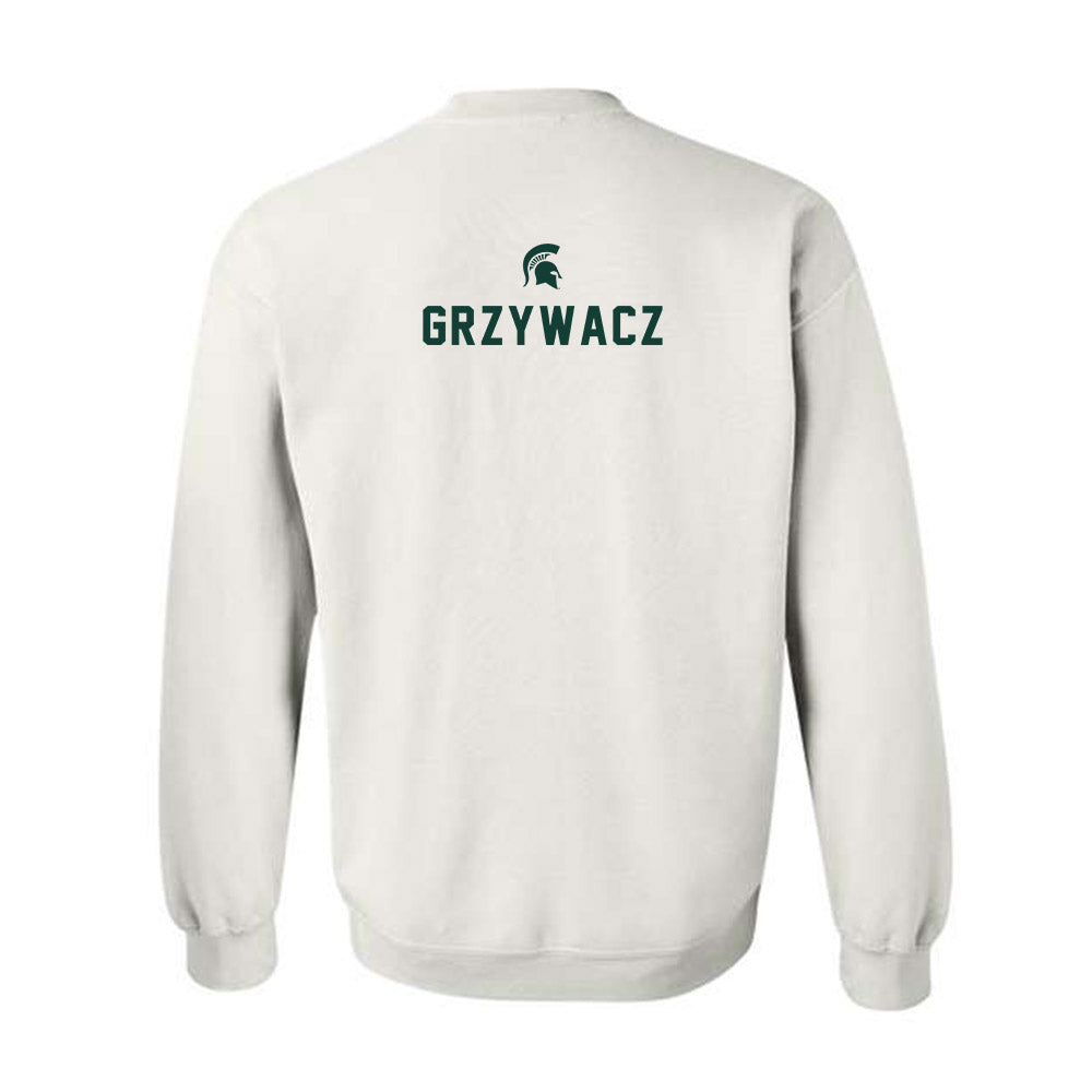 Michigan State - NCAA Women's Rowing : Megan Grzywacz - Classic Shersey Crewneck Sweatshirt-1