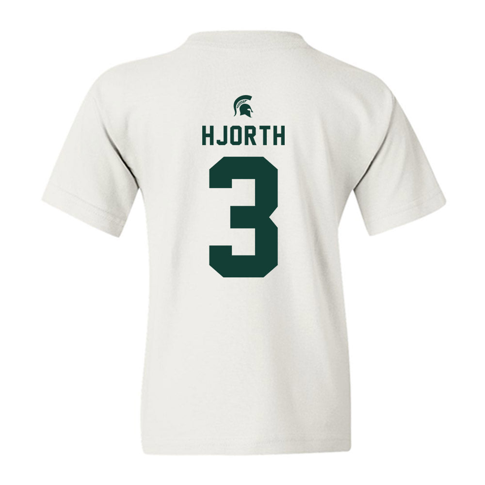 Michigan State - NCAA Women's Soccer : Taya Hjorth - Classic Shersey Youth T-Shirt-1