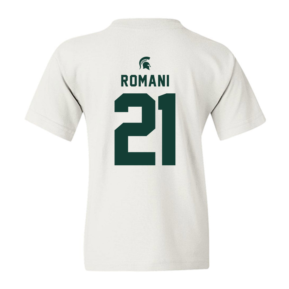 Michigan State - NCAA Men's Ice Hockey : Anthony Romani - Classic Shersey Youth T-Shirt-1