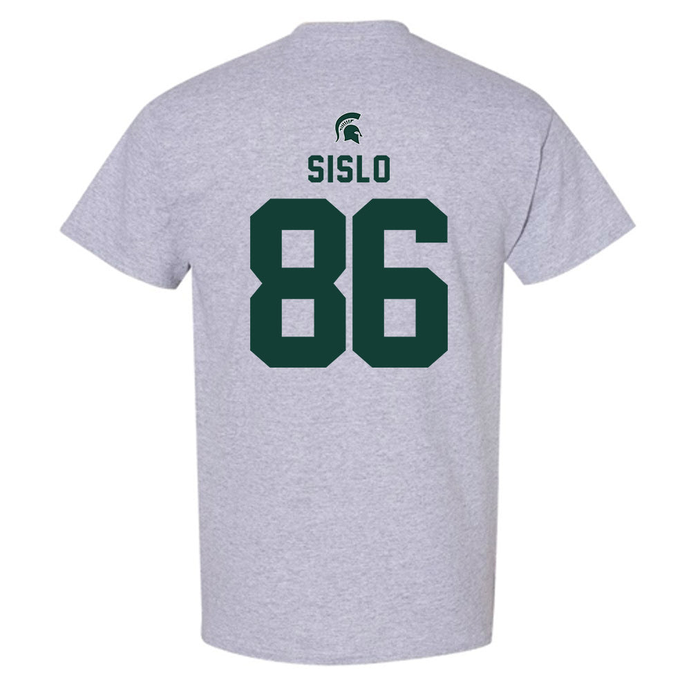 Michigan State - NCAA Football : Blake Sislo - Generic Shersey T-Shirt-1