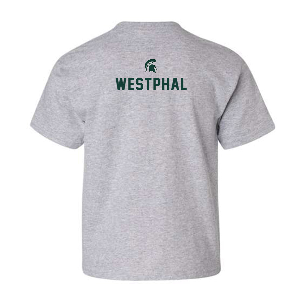 Michigan State - NCAA Men's Track & Field : Thomas Westphal - Generic Shersey Youth T-Shirt