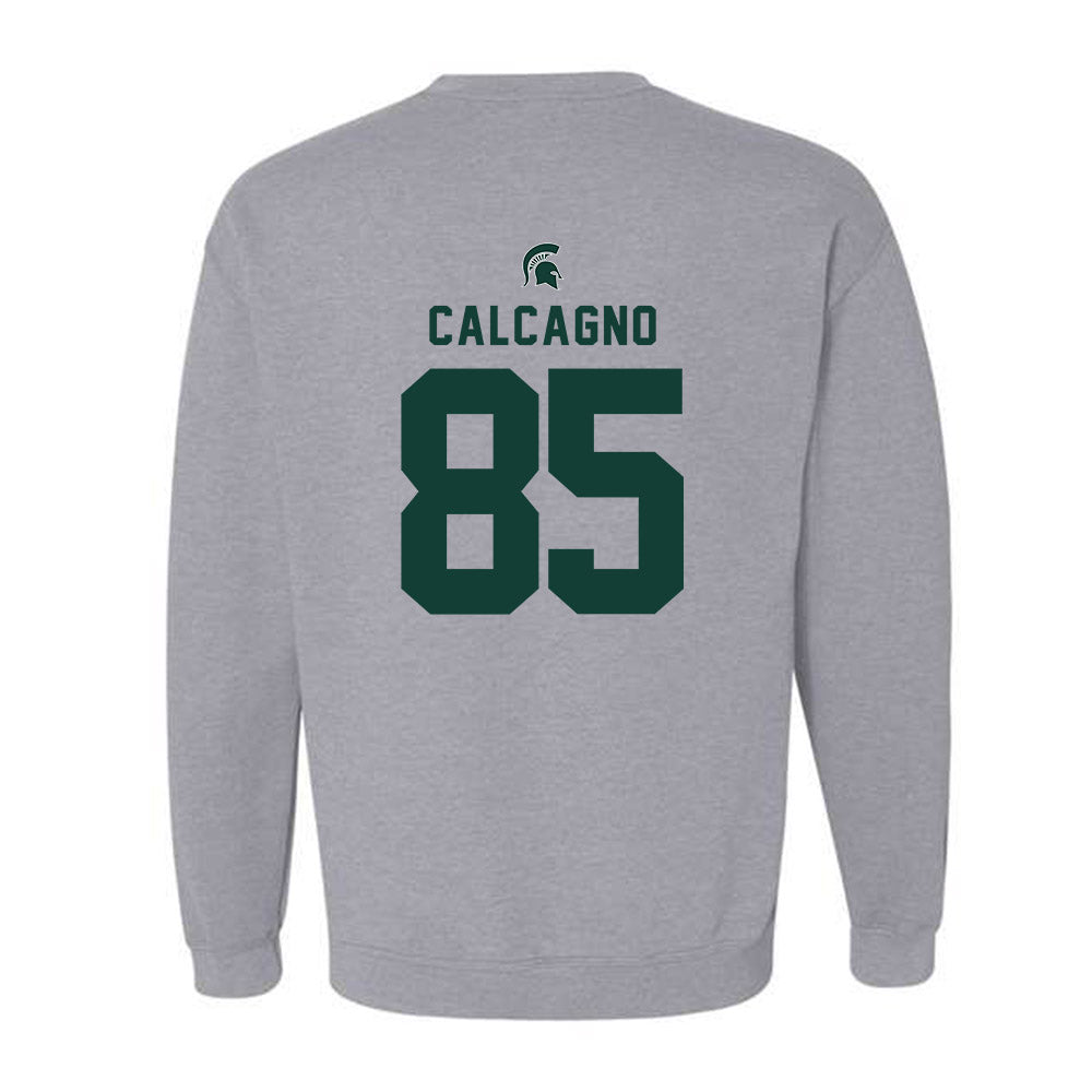 Michigan State - NCAA Football : Grant Calcagno - Generic Shersey Crewneck Sweatshirt