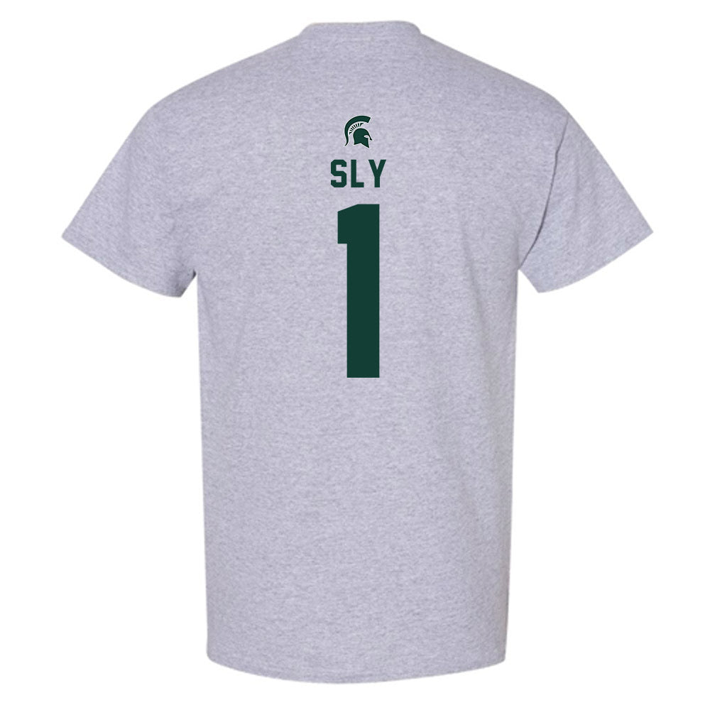 Michigan State - NCAA Men's Soccer : Michael Sly - Generic Shersey T-Shirt-1