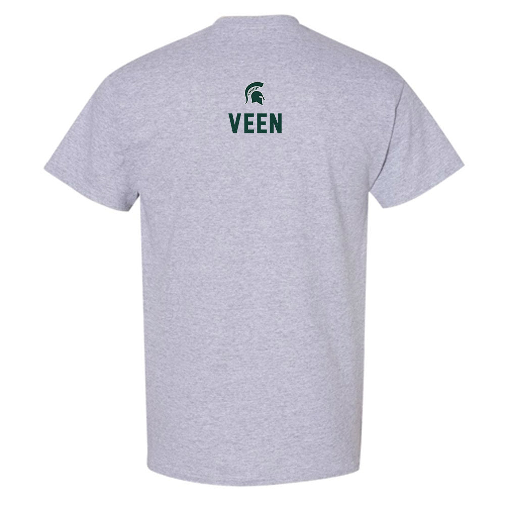 Michigan State - NCAA Women's Track & Field : Makenna Veen - Generic Shersey T-Shirt-1