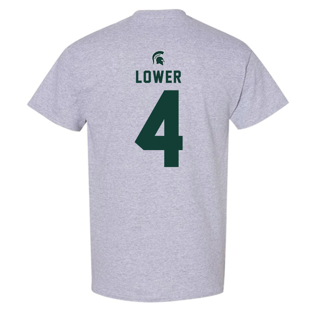 Michigan State - NCAA Softball : Natalie Lower - Generic Shersey T-Shirt-1