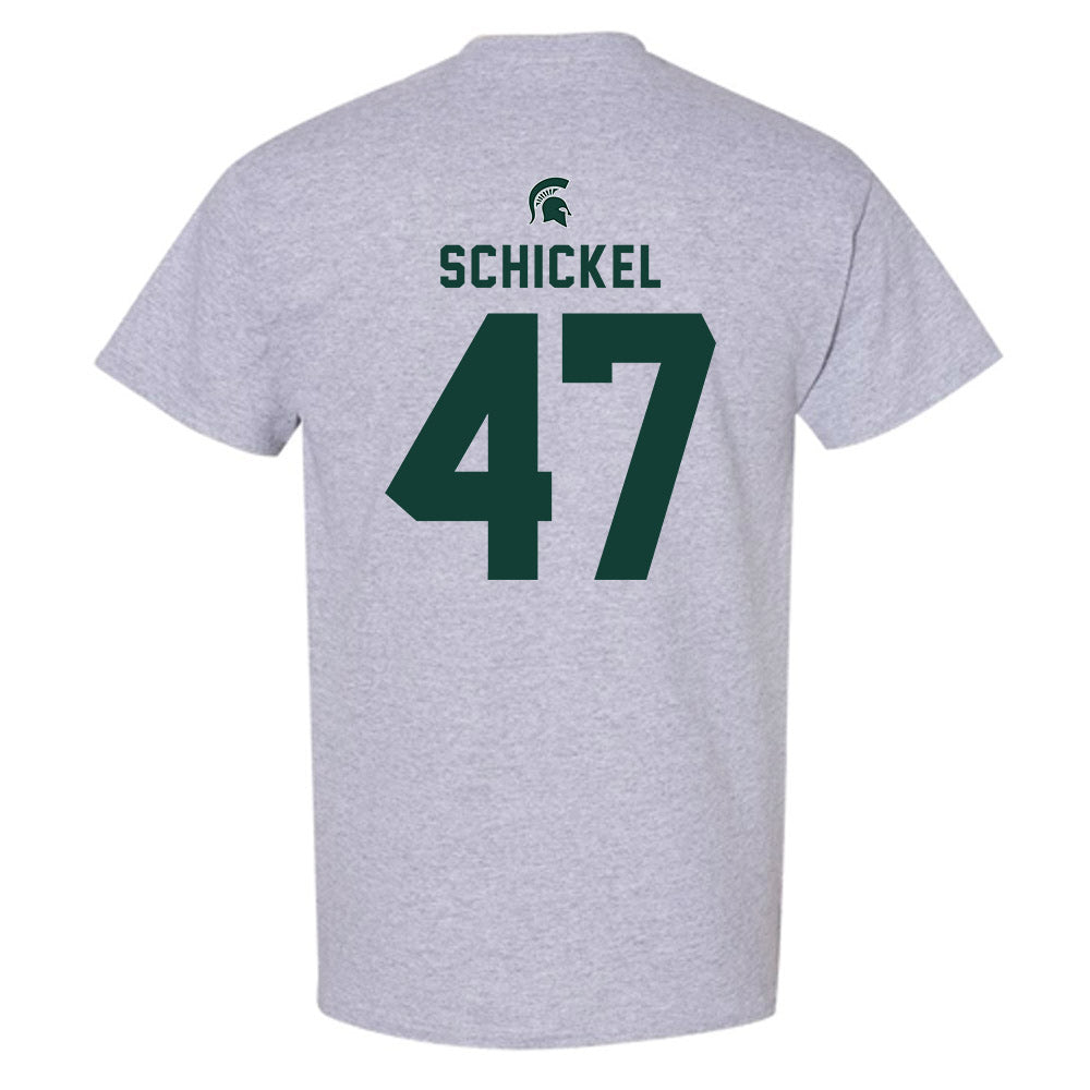 Michigan State - NCAA Football : Kaden Schickel - Generic Shersey T-Shirt-1