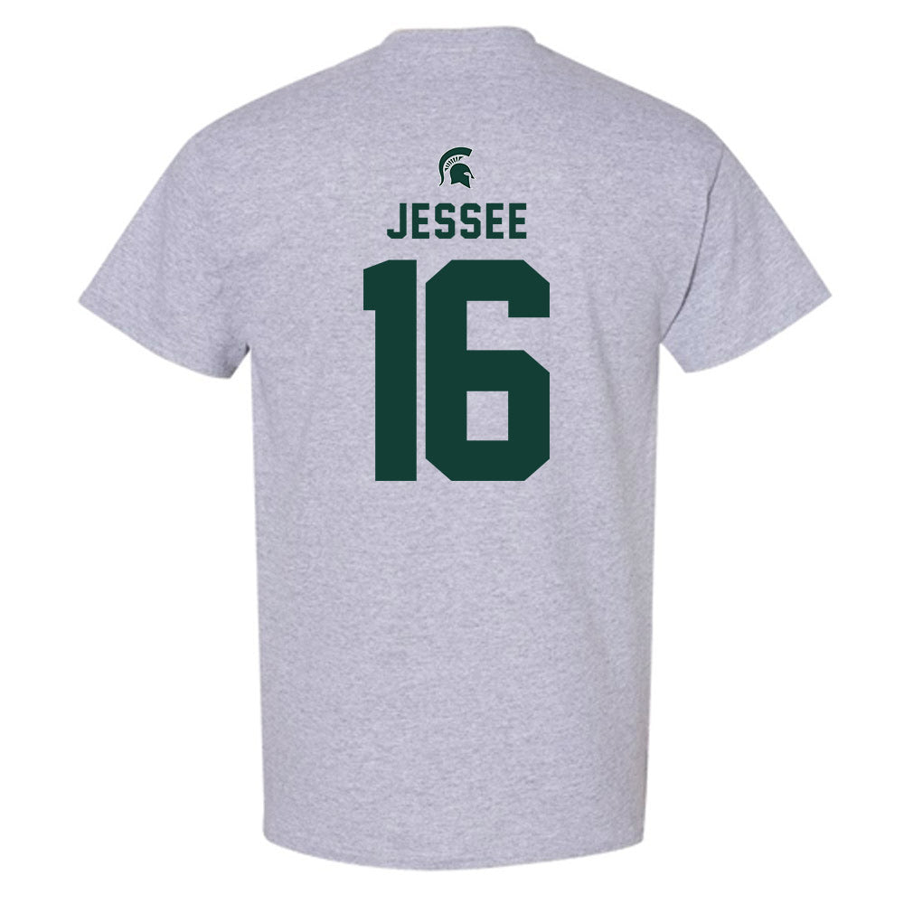 Michigan State - NCAA Football : Ryland Jessee - Generic Shersey T-Shirt-1