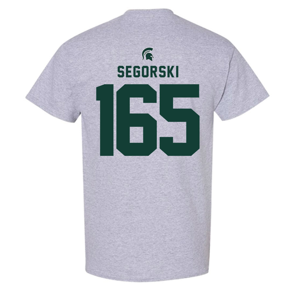 Michigan State - NCAA Wrestling : Owen Segorski - Generic Shersey T-Shirt-1