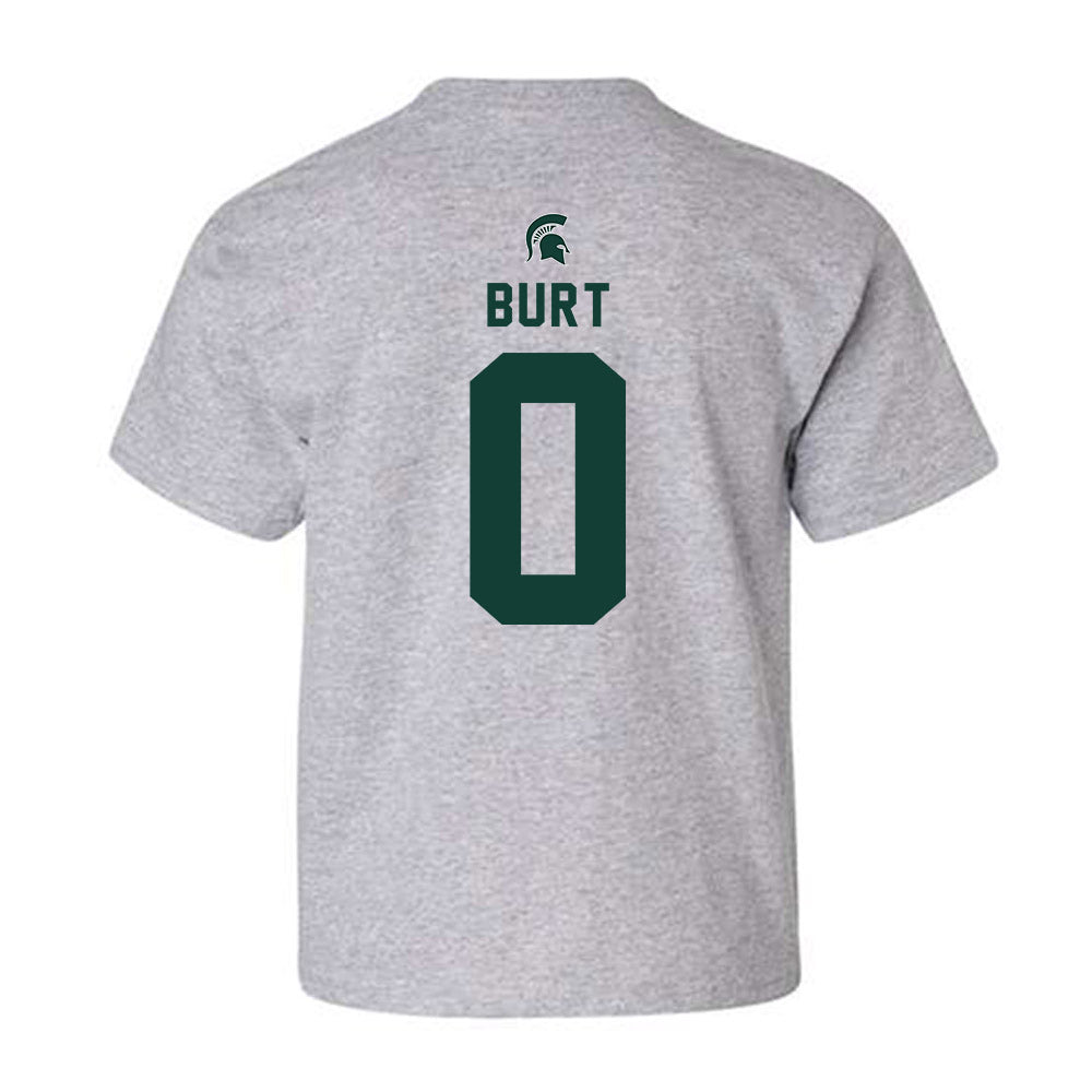 Michigan State - NCAA Football : Nijhay Burt - Generic Shersey Youth T-Shirt-1