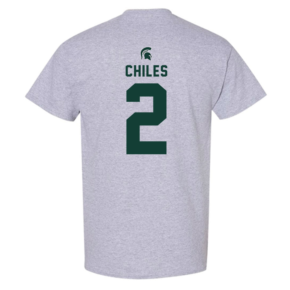 Michigan State - NCAA Football : Aidan Chiles - Generic Shersey T-Shirt