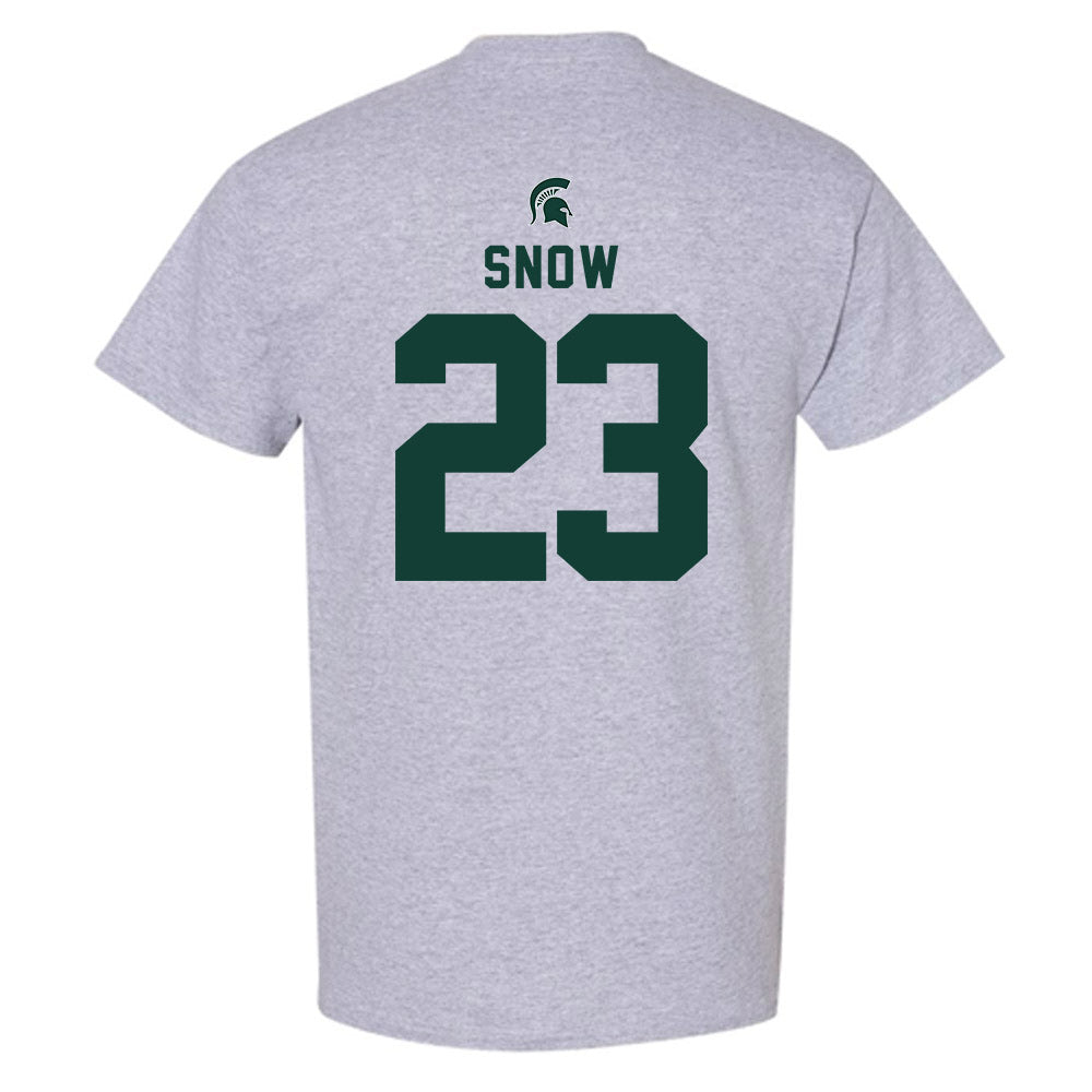 Michigan State - NCAA Football : Darius Snow - Generic Shersey T-Shirt-1