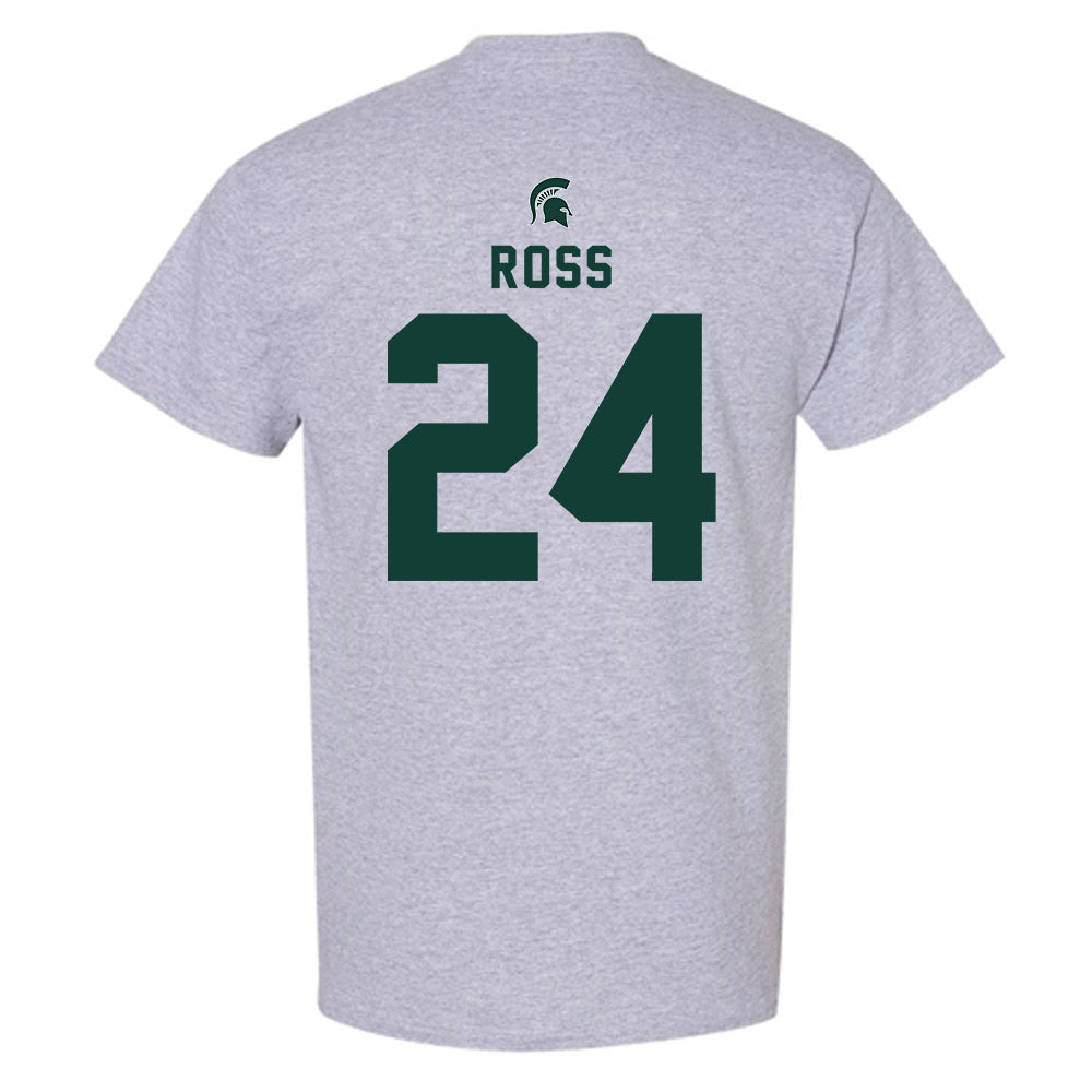 Michigan State - NCAA Women's Basketball : Lauren Ross - Generic Shersey T-Shirt