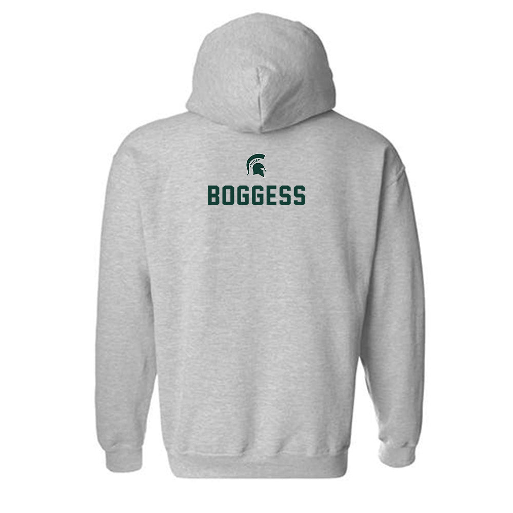 Michigan State - NCAA Women's Gymnastics : Brooke Boggess - Generic Shersey Hooded Sweatshirt-1