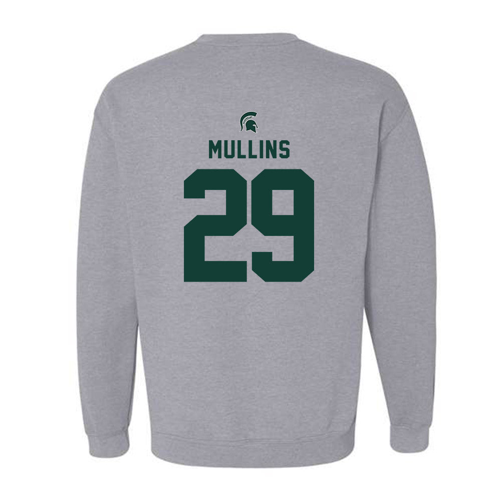 Michigan State - NCAA Football : George Mullins - Generic Shersey Crewneck Sweatshirt-1