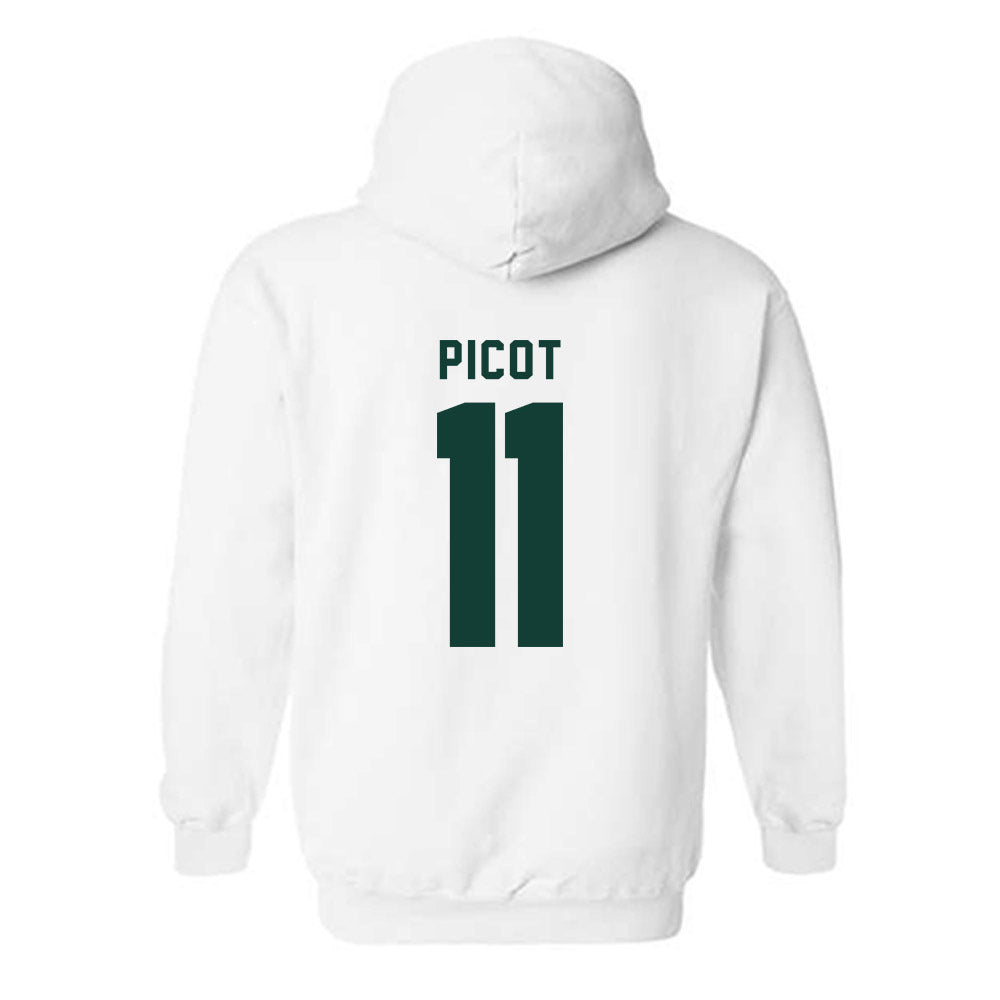 Michigan State - NCAA Baseball : Parker Picot - Generic Shersey Hooded Sweatshirt-1