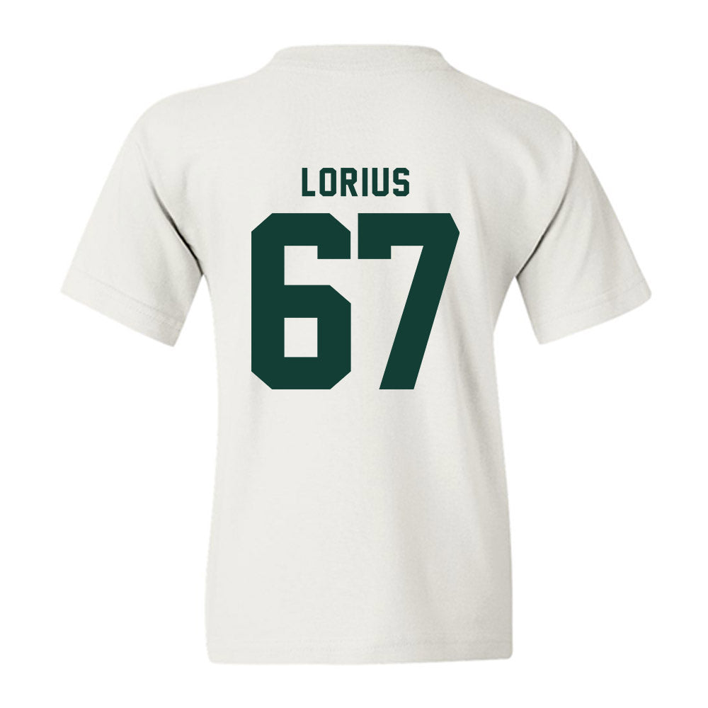Michigan State - NCAA Football : Hayden Lorius - Generic Shersey Youth T-Shirt-1